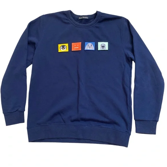 Acne Studios Shirts Acne Studios Faircro Animal Face